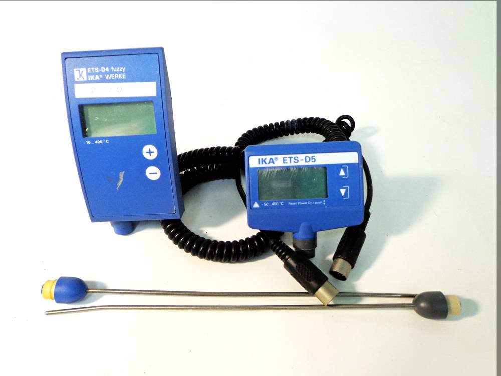 IKA ETS-D4 2666600 Fuzzy and ETS-5 Temperature Controller Probes.