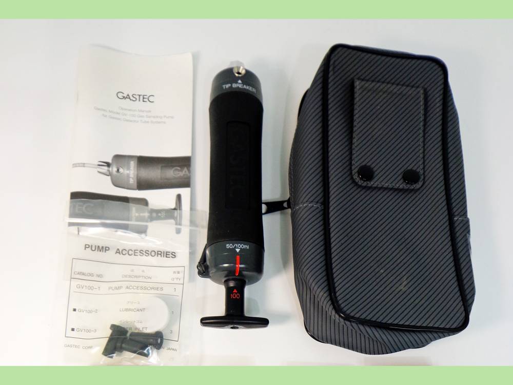 GASTEC CORPORATION Gas Sampling Pump Kit GV-100.