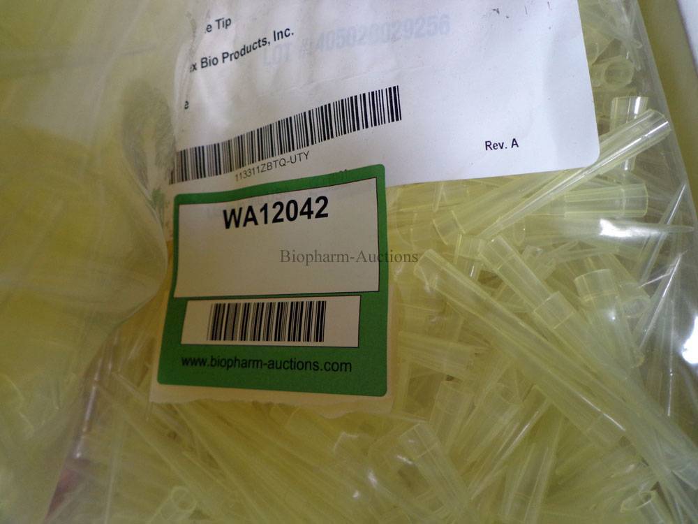 1-200ul beveled, reference pipette tips, yellow, non-sterile, 1000 pcs in bag